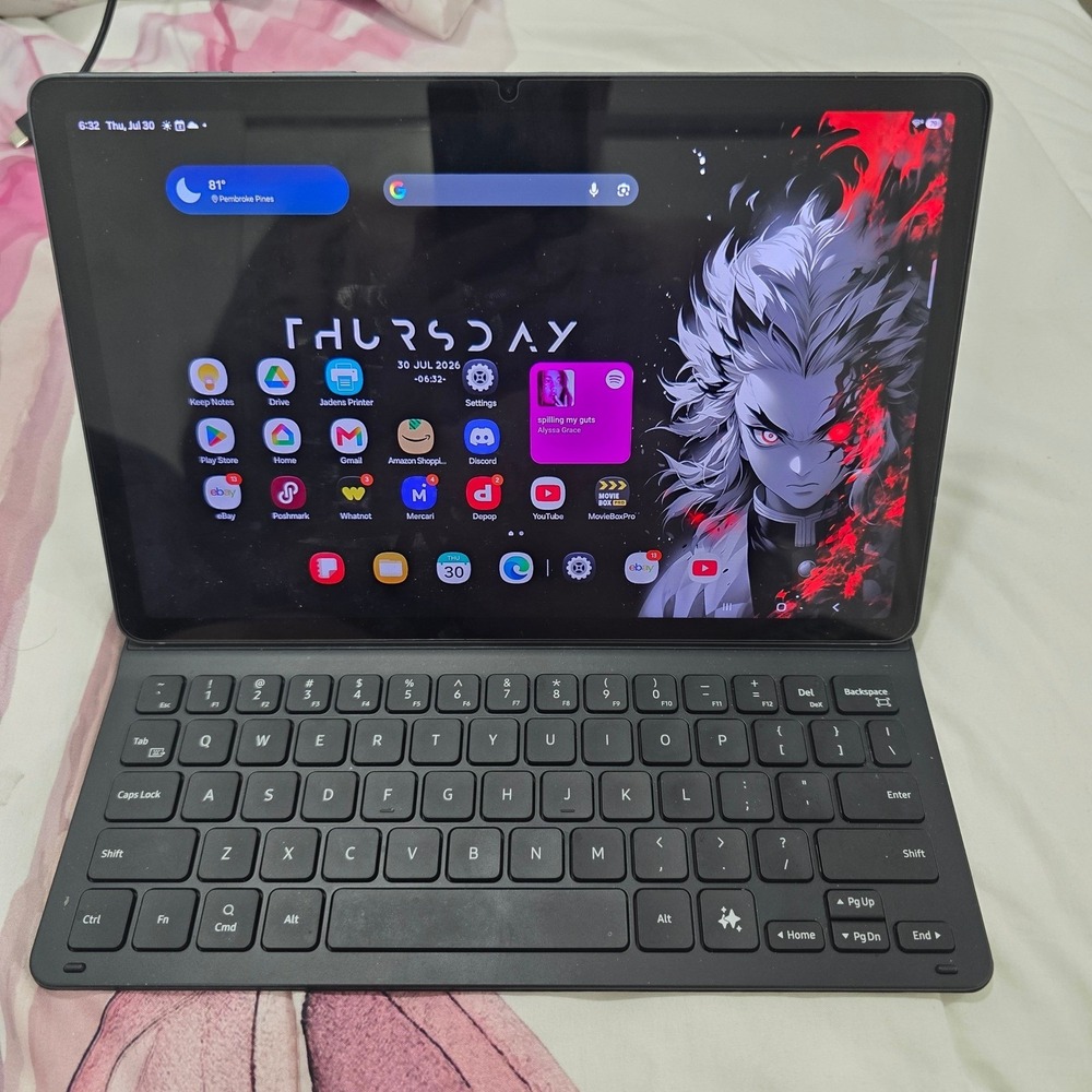Samsung Galaxy Tab S10 Lite SM-X400 128GB Gray Android Tablet Keyboard Stylus